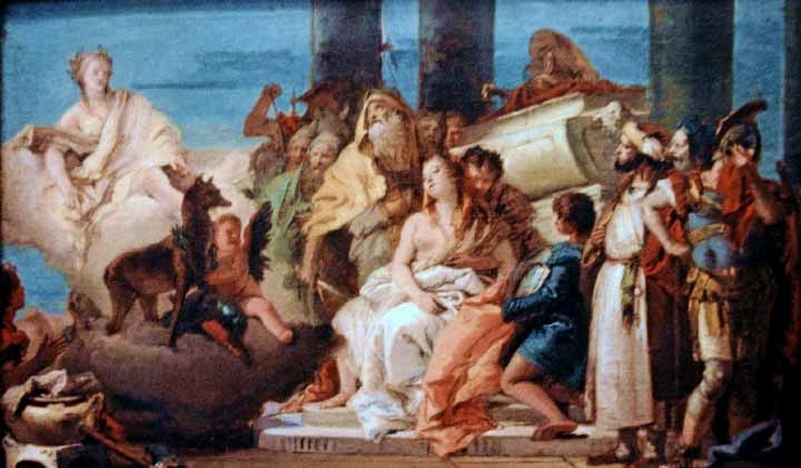 Giovanni Battista Tiepolo The Sacrifice of Iphigenia